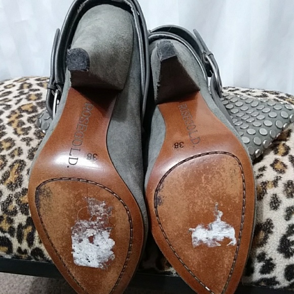 Rosegold studded halle boots grey - Picture 3 of 3